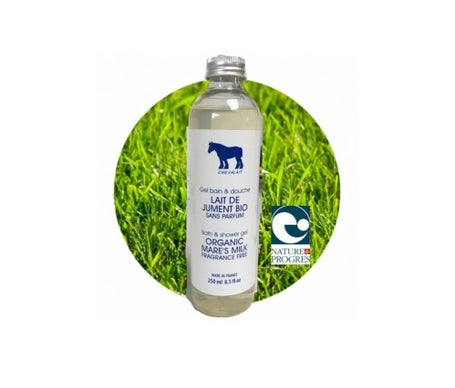 Chevalait Mare's Milk Bath and Shower Gel Organic Fragancia Libre 250 Ml Botella
