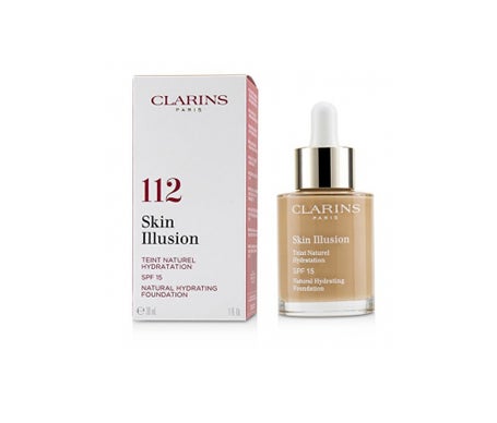 Clarins Skin Illusion Base Spf15 112 Amber 30ml