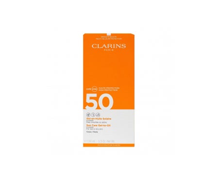 Clarins Solaire Gel En Huile Corps Spf50 150ml