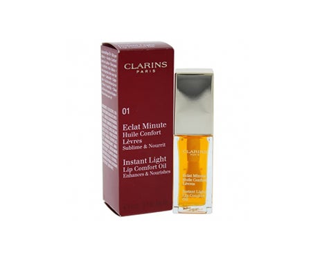 Clarins Eclat Minute Aceite Labial 01 Honey