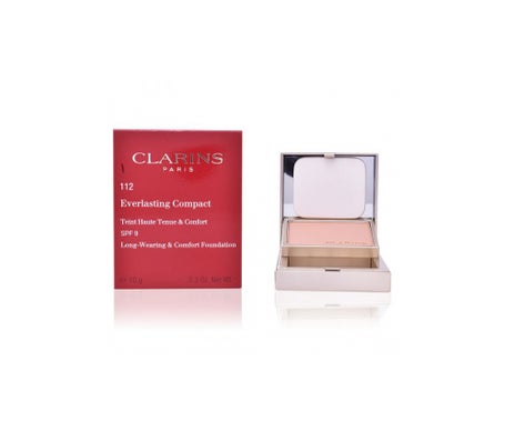 Clarins Everlasting Compact Foundation 112 Amber
